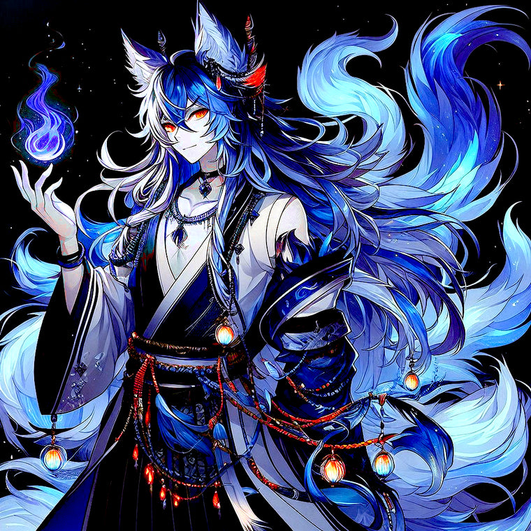 Bluefire Night mascot