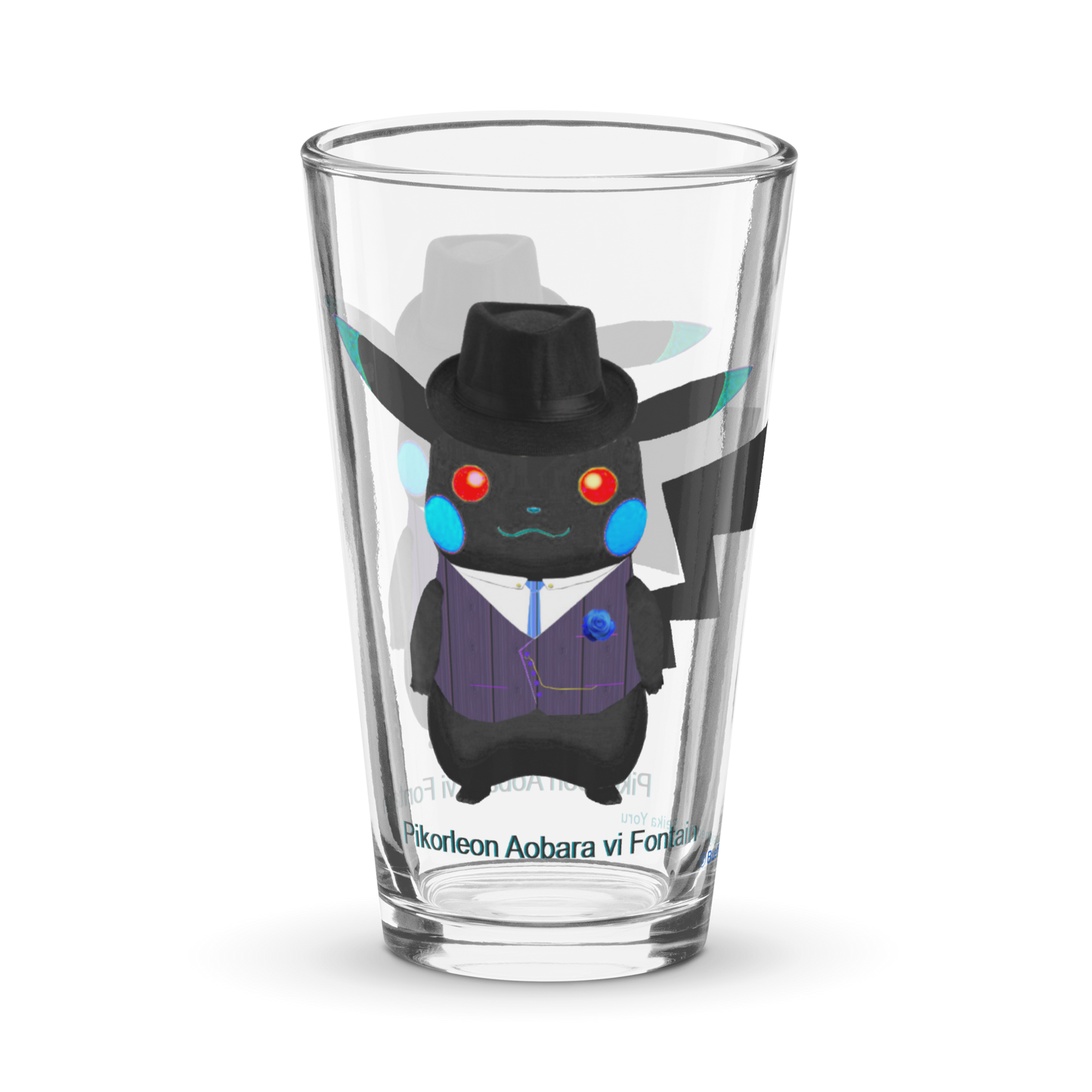 Pikorleon Aobara vi Fontain (Shaker Pint Glass)